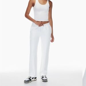 TNA Cozy Fleece Straight Sweatpants NWT